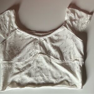 Floral Lace Crop Top